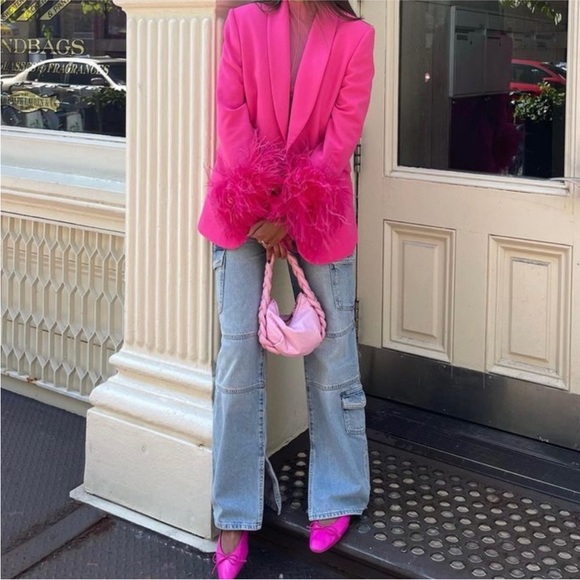 Zara split hem cargo jeans - Picture 4 of 7